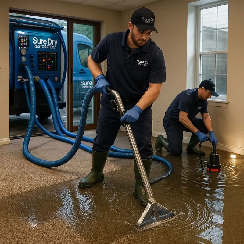 Water Extraction and Removal process in Brimfield, MA
